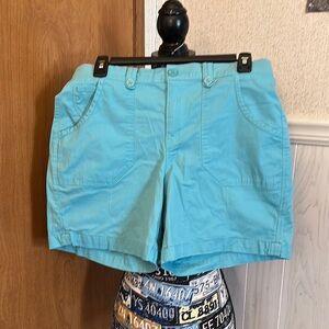 Gloria Vanderbilt Women's Sea-foam Casual Shorts
